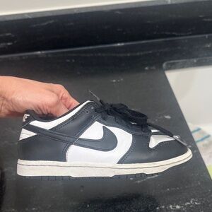 Nike Kids Black and White Sneakers